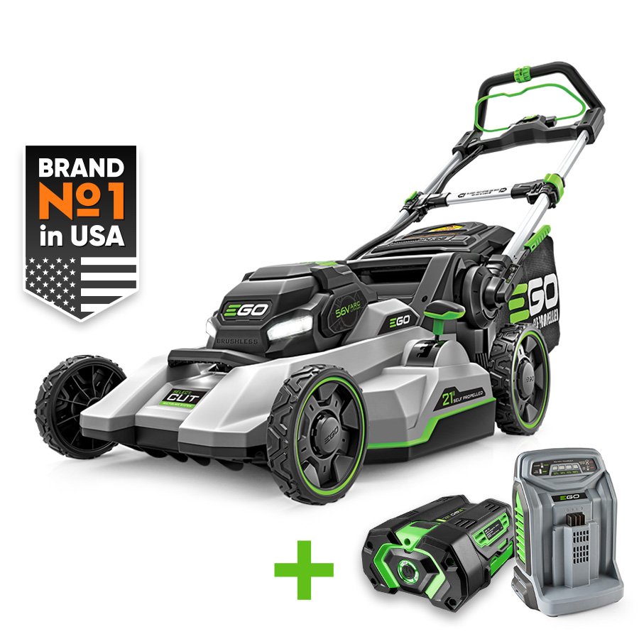 EGO LM2135E-SP Газонокосилка аккумуляторная EGO (BA4200T+CH5500E) 0500019007