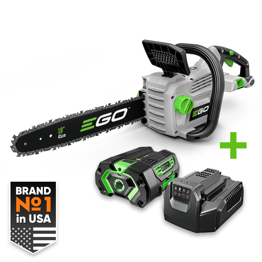 EGO CS1804E Пила аккумуляторная EGO (BA2800T+CH2100E) 0140003006