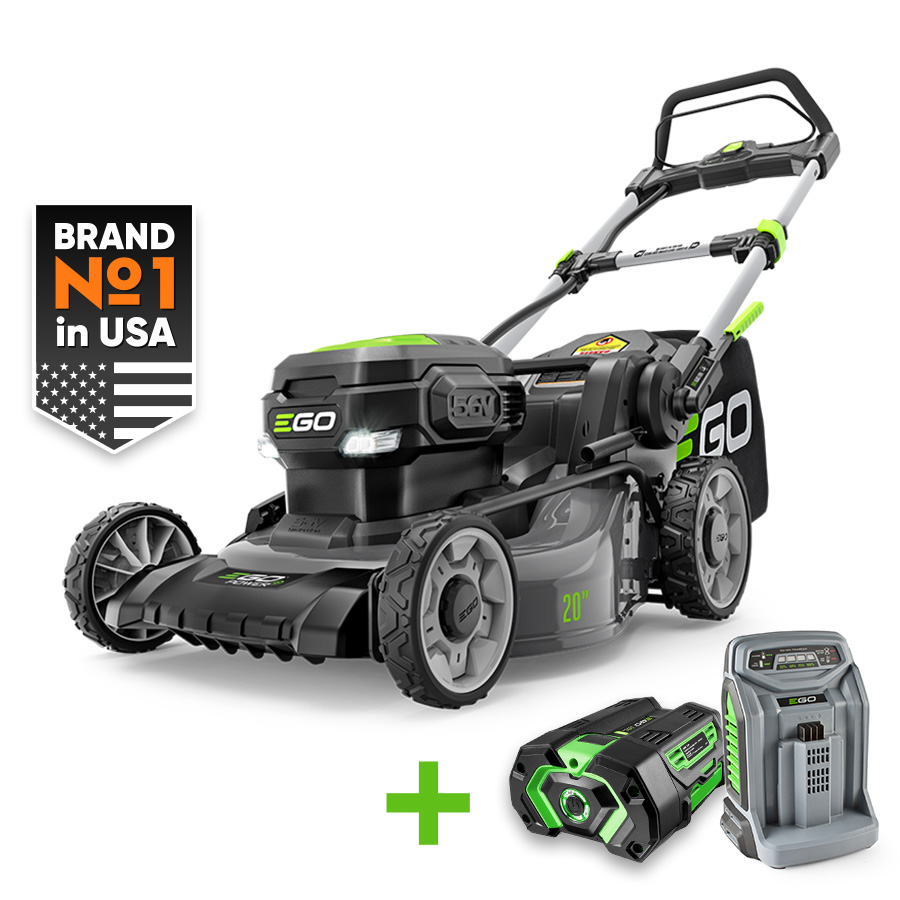 EGO LM2021E-SP Газонокосилка аккумуляторная EGO (BA2800T+CH5500E) 0500022001