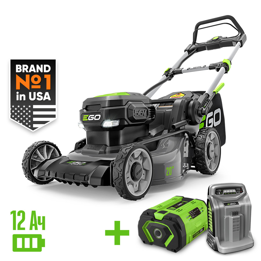 EGO LM2023E-SP Газонокосилка аккумуляторная EGO (BA6720T+CH5500E) 0500022005